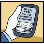 comic about Zuckerberg being a robot