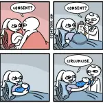 comic about non-consensual circumcision