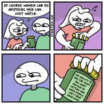 comic about equality of men and women