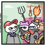 comic about the covington catholic school kids smirking