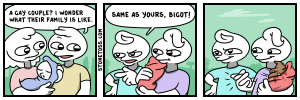 Comic about homosexual parents