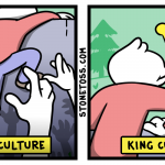 Cartoon about cancel culture.