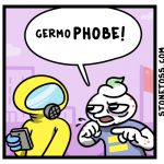 Comic about germaphobia and coronavirus