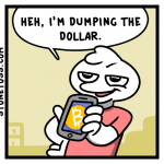 Comic about prepping and toilet paper.