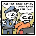 Comic about BLM and anarchists abolishing police.