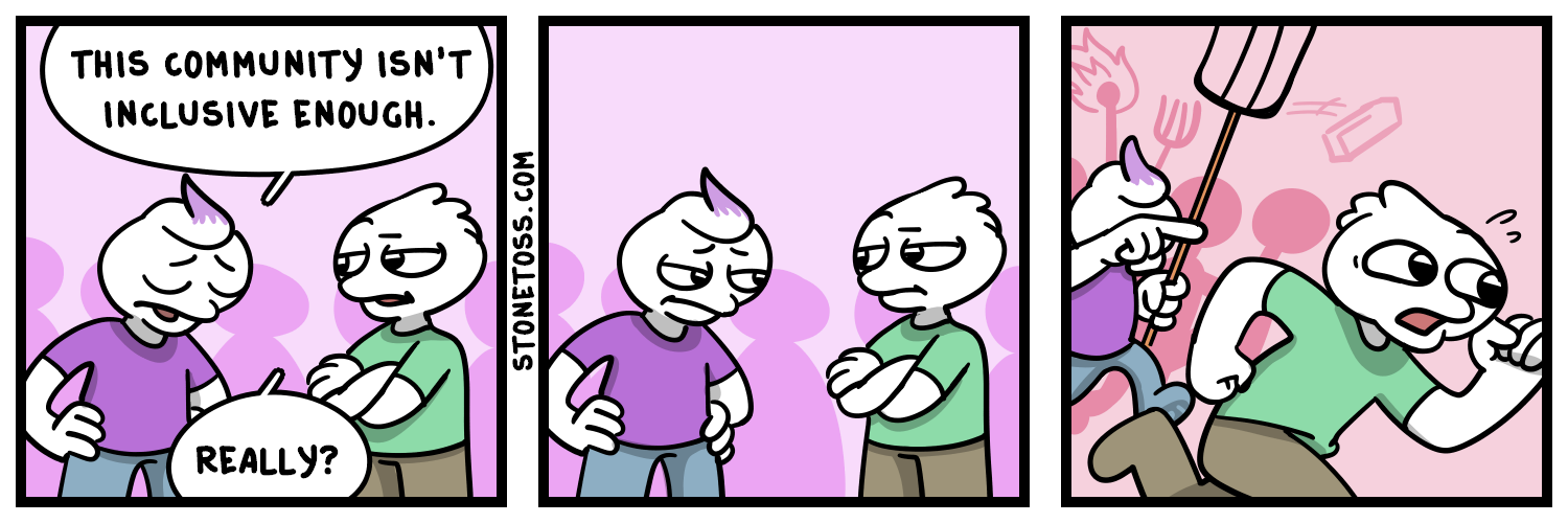 A Paradox of Tolerance indeed.