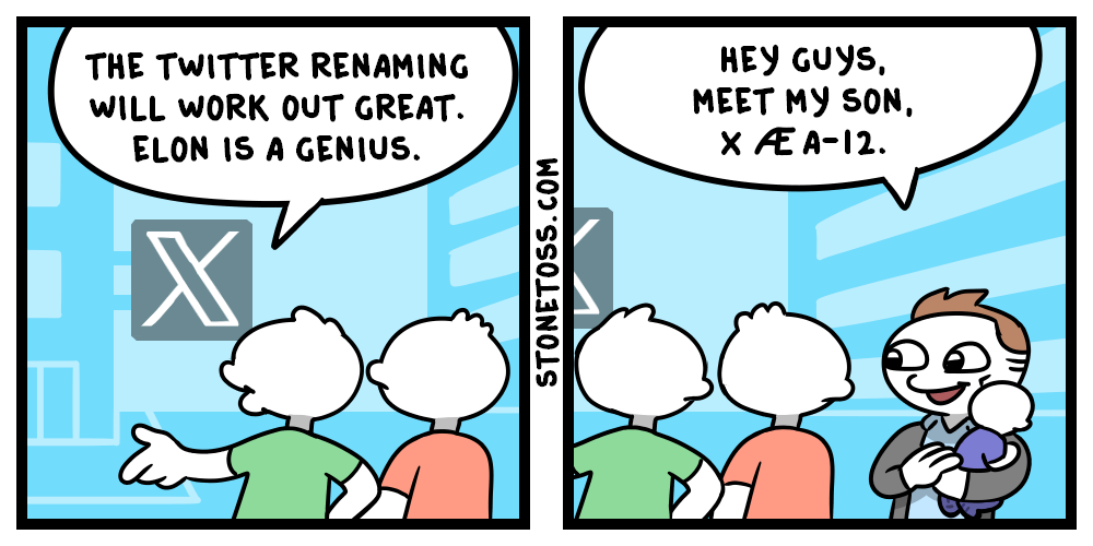 He might also be dyslexic.