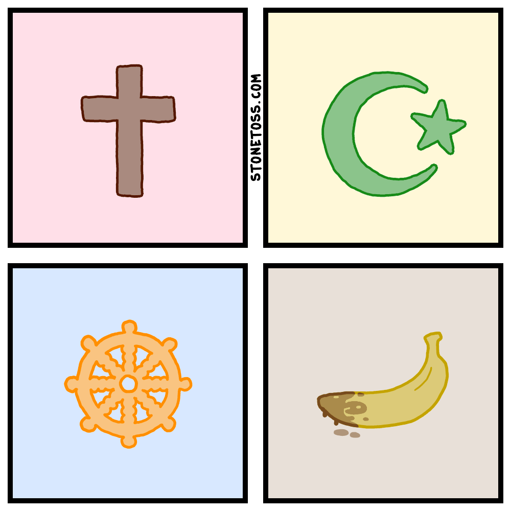 stonetoss comics about religion