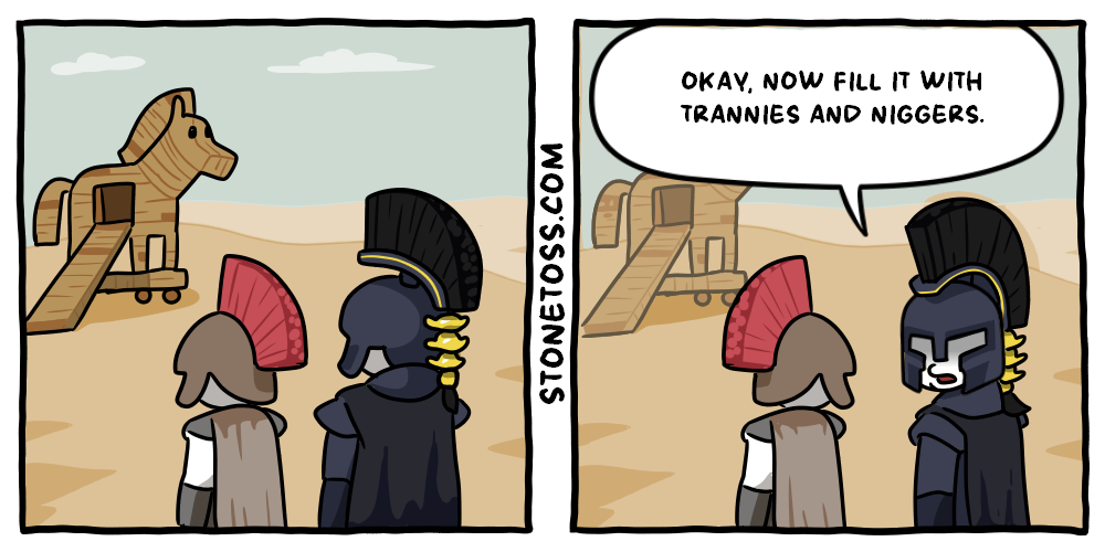 stonetoss comic about The Odyssey movie.